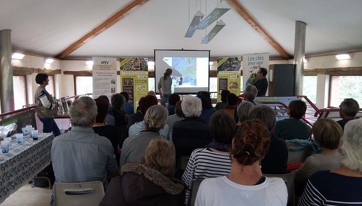 groupe de personnes assises de dos