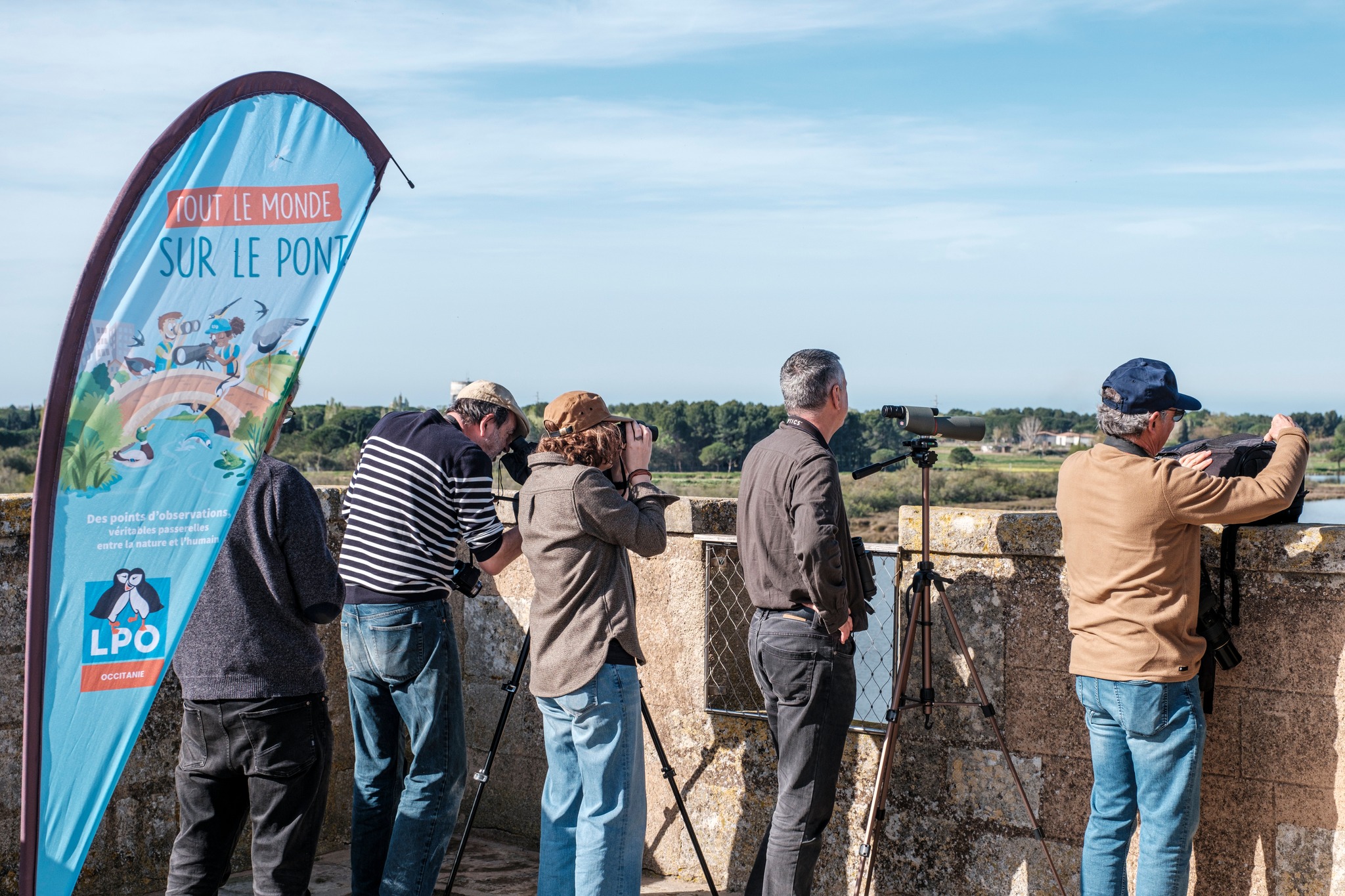Dans le cadre des journées européennes de la migration, deux points d'observation en Camargue gardoise