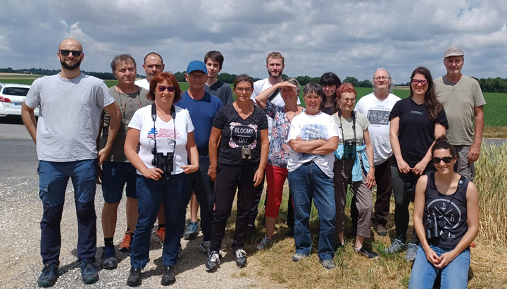 [Oiseaux de plaine] Un groupe de bénévoles actifs en Nord Charente !