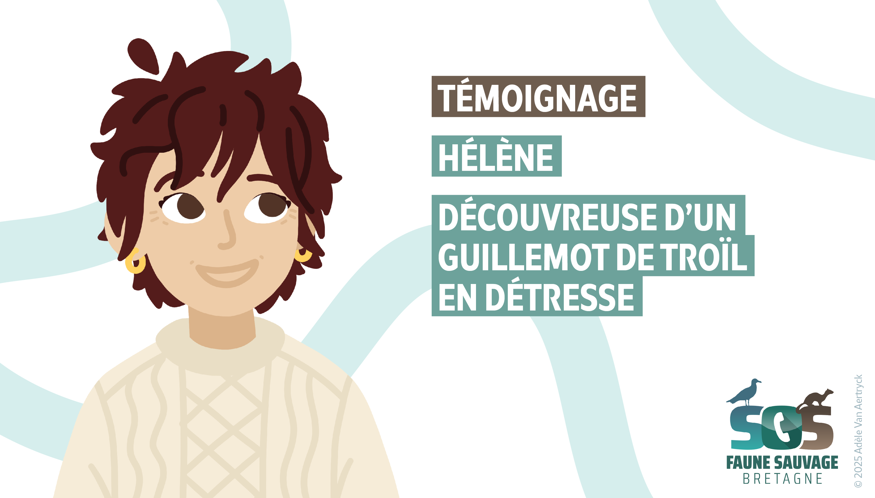 Sauver un oiseau, une évidence pour Hélène