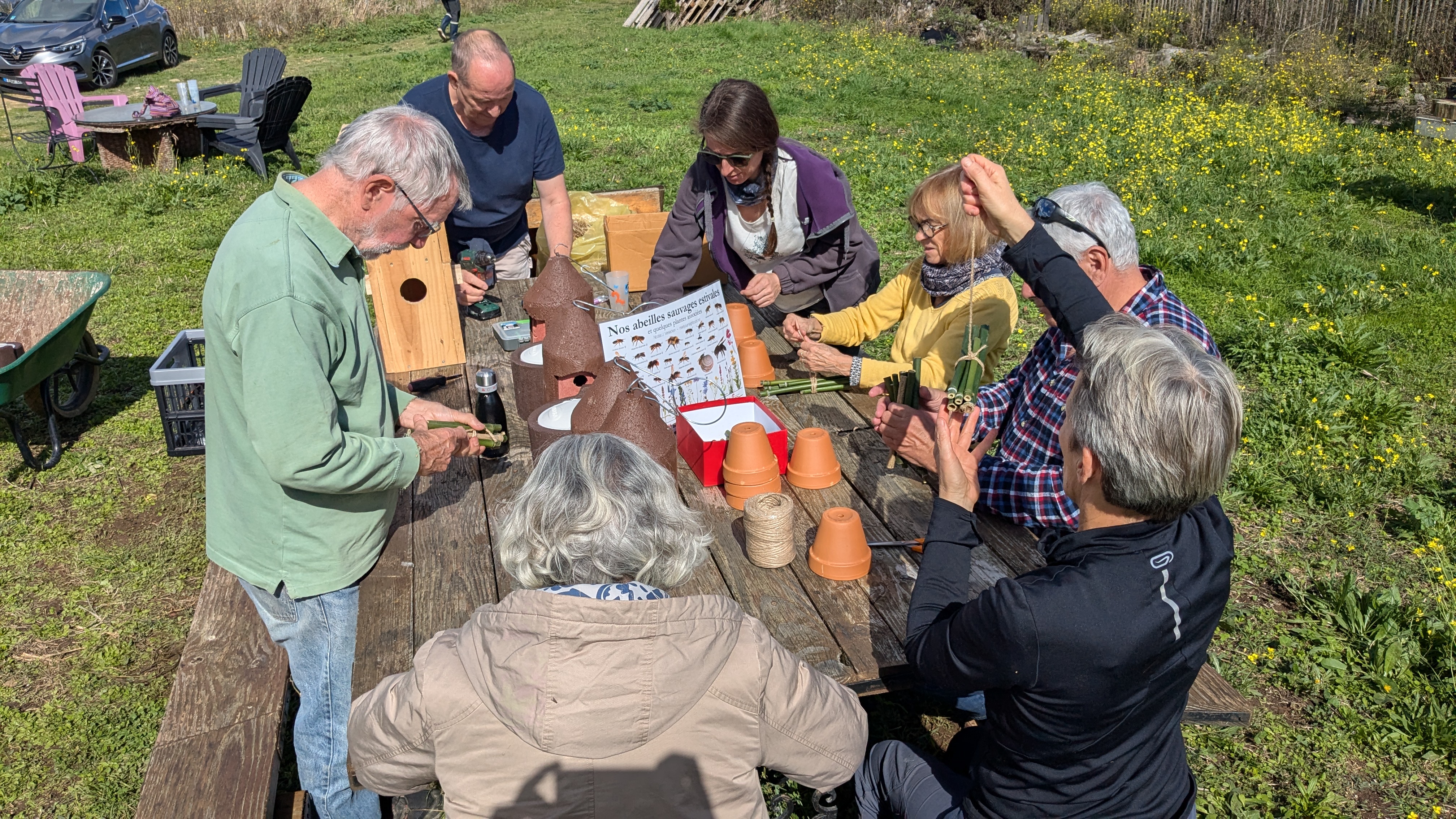 Chantier nature à la ferme du Treuil Charré