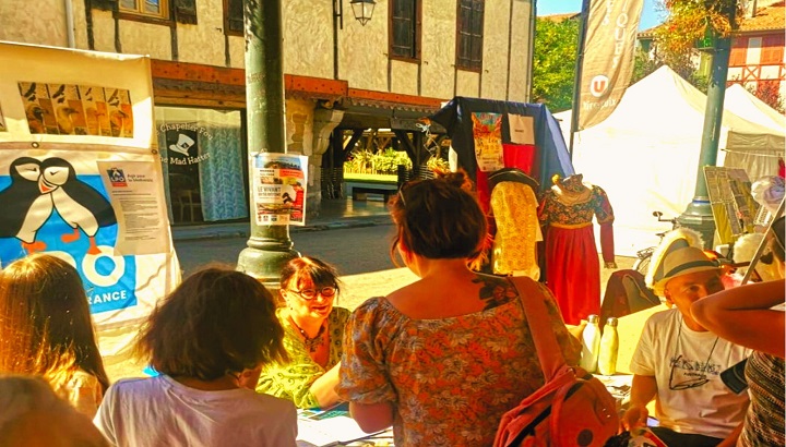 Stand LPO au forum des associations de Mirepoix