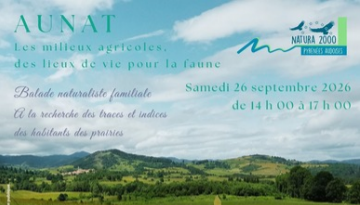 Balade à Aunat : les milieux agricoles, des lieux de vie pour la faune
