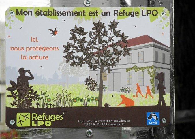 plaque Refuges LPO