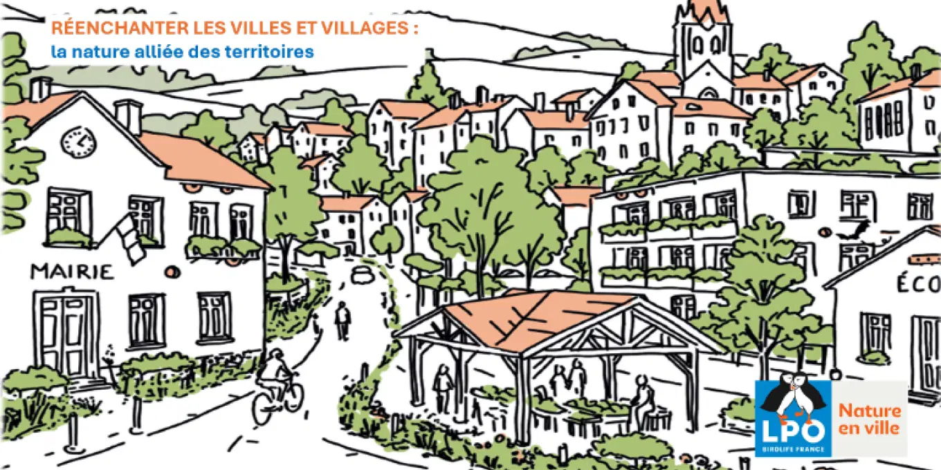 Réenchanter les villes et villages : la nature alliée des territoires