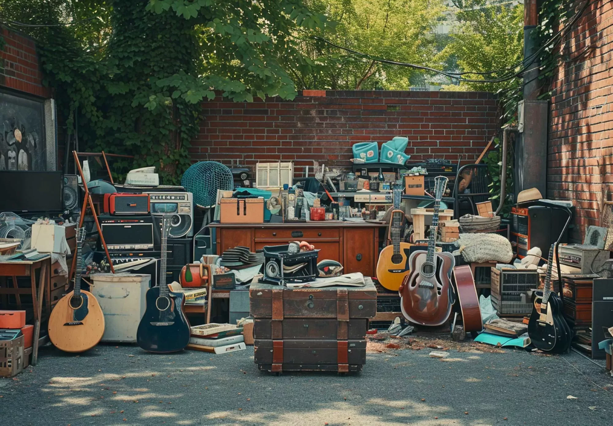 Brocante à Lamorlaye (60)
