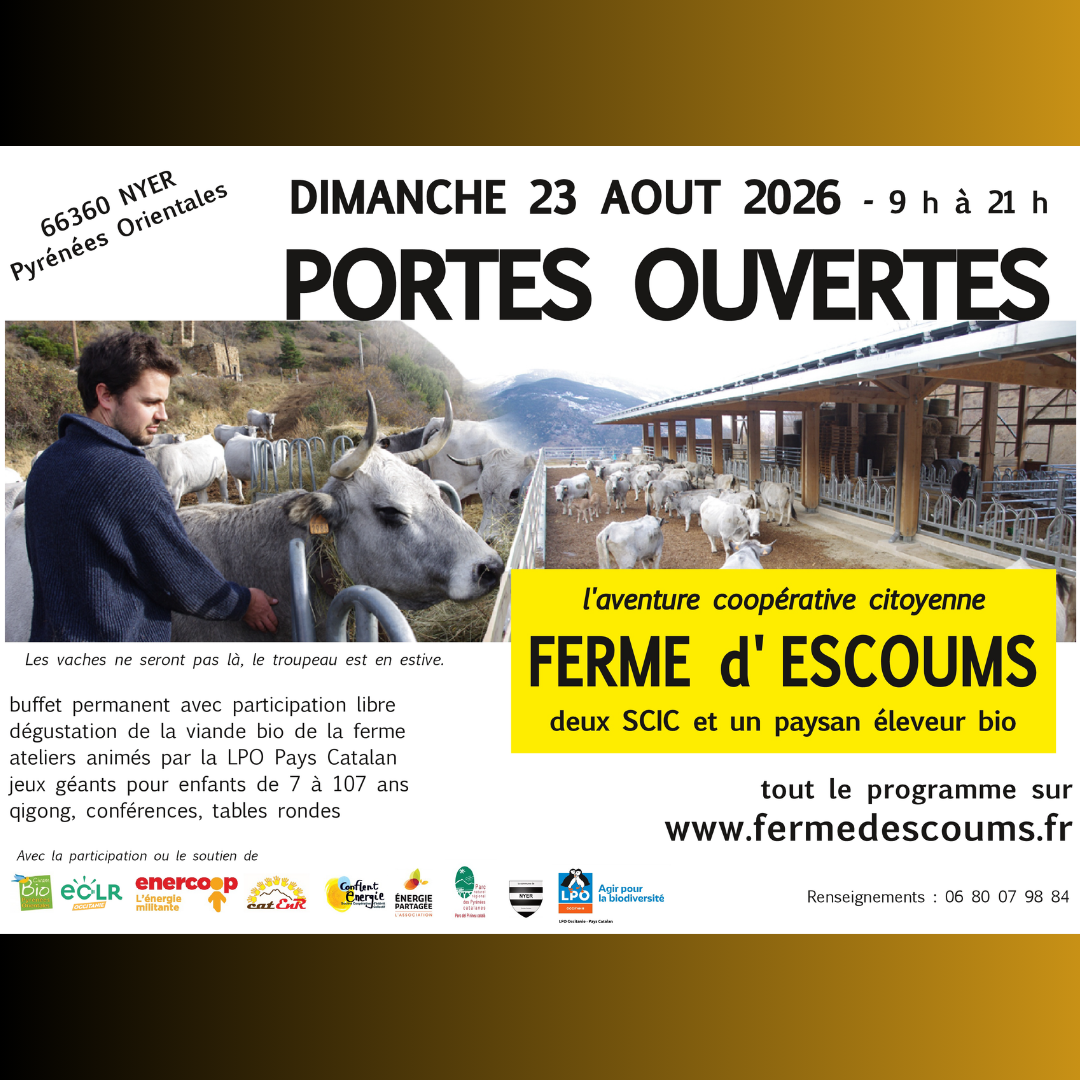 Portes ouvertes à la ferme d'Escoums