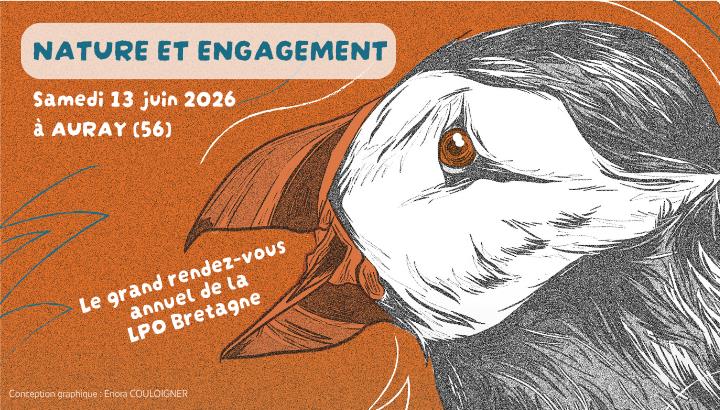 Auray le 13 juin : Nature & Engagement, les Rencontres de la LPO Bretagne