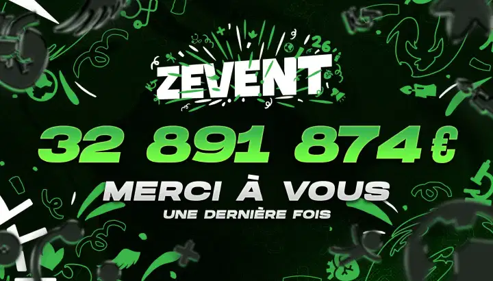 ZEvent 2026 : 32 millions de mercis