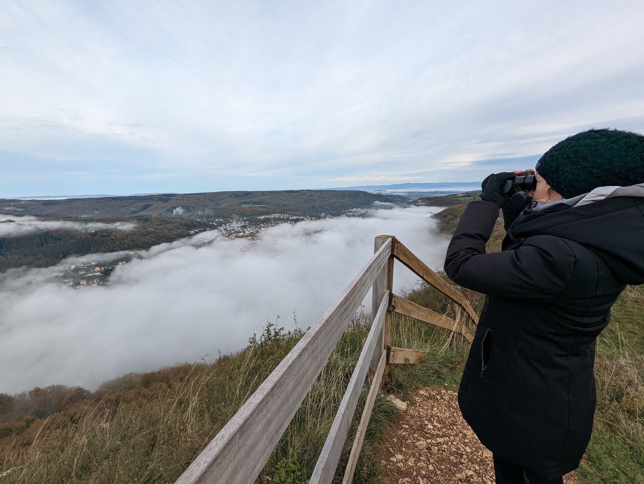 Permanence migration : Suivi quotidien de la migration au fort des Roches à Pont-de-Roide