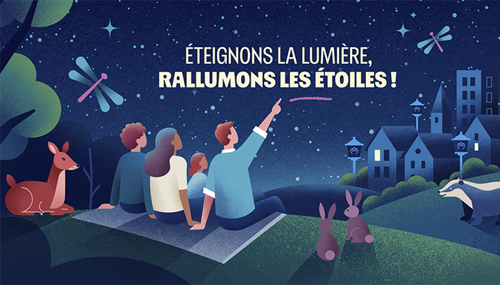 Découverte du ciel et de la faune nocturne