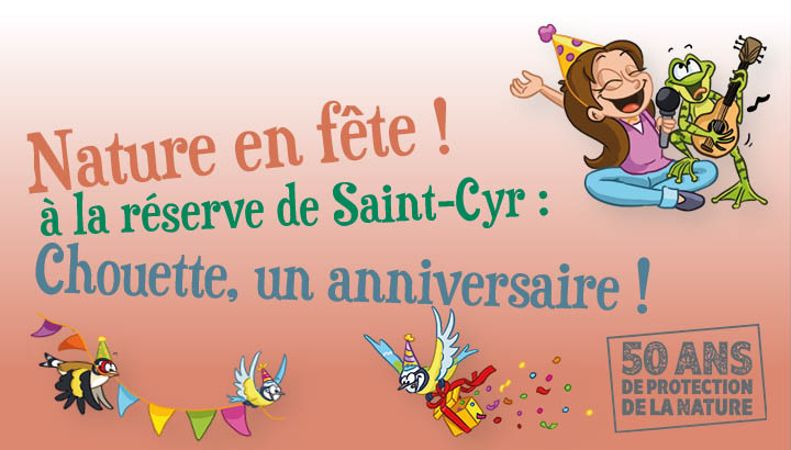 Nature en fête... Un anniversaire à la réserve de Saint-Cyr ! 🎉