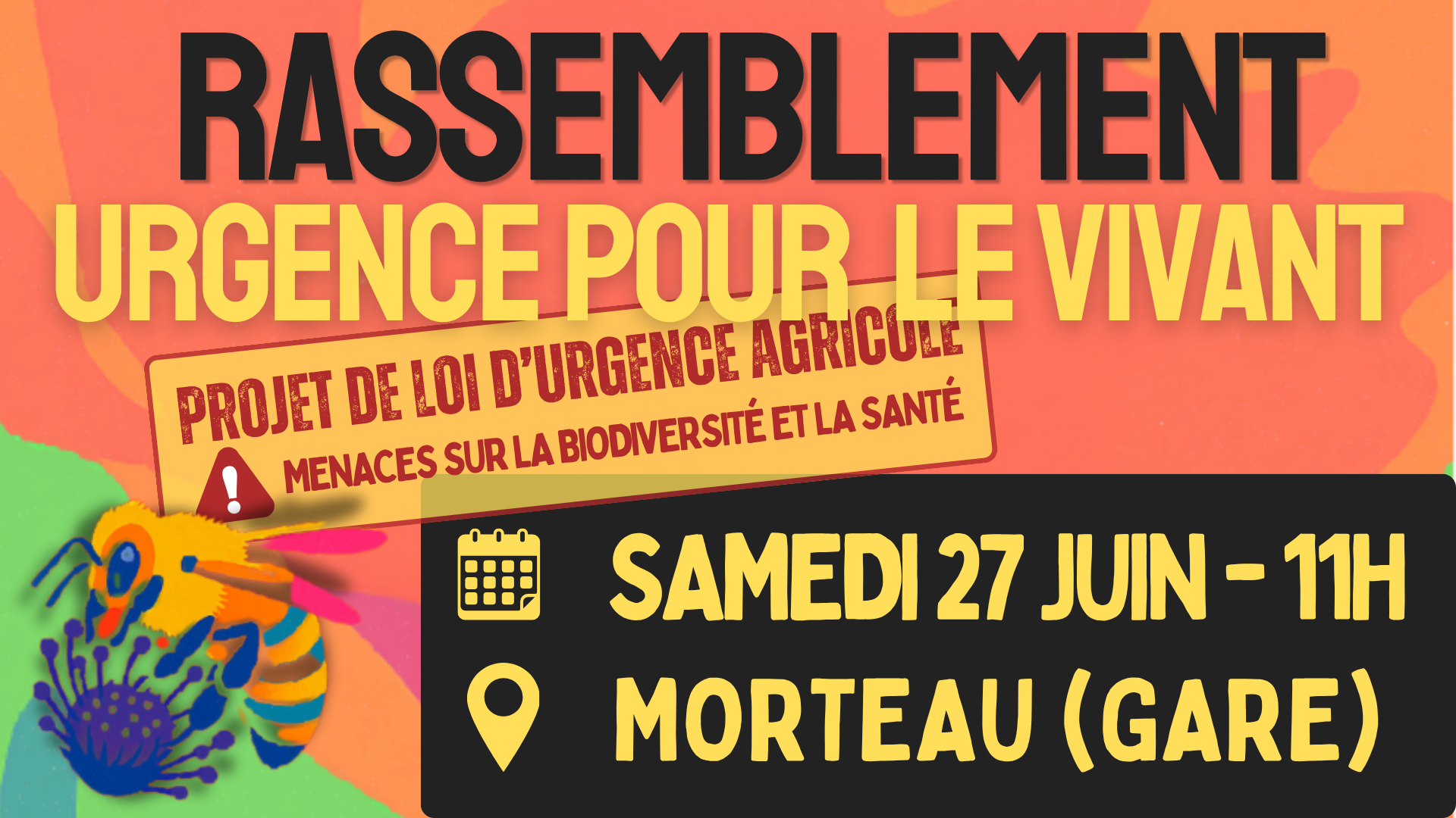 Mobilisation contre la loi d'urgence agricole en Franche-Comté
