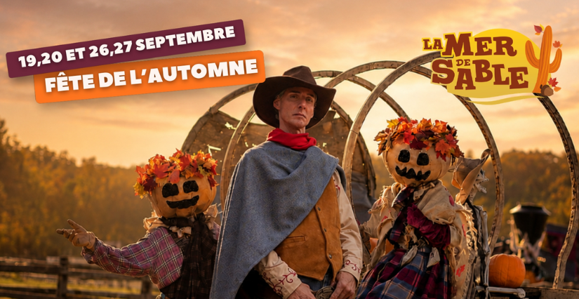 Fête de l'automne à la Mer de Sable à Ermenonville (60)