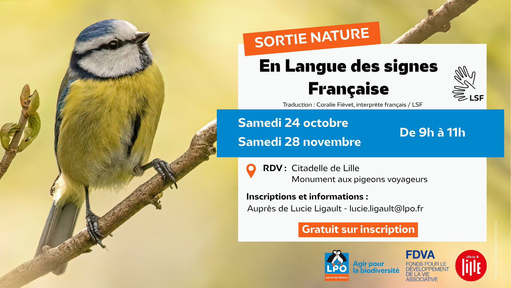 Sortie nature en langue des signes française