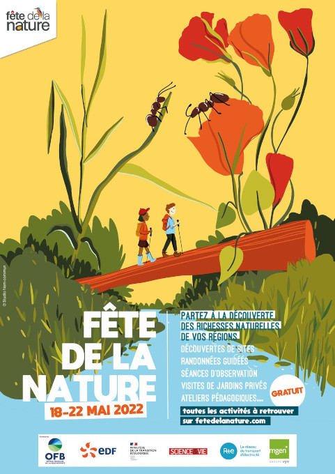 Affiche animation Fête de la nature 2022