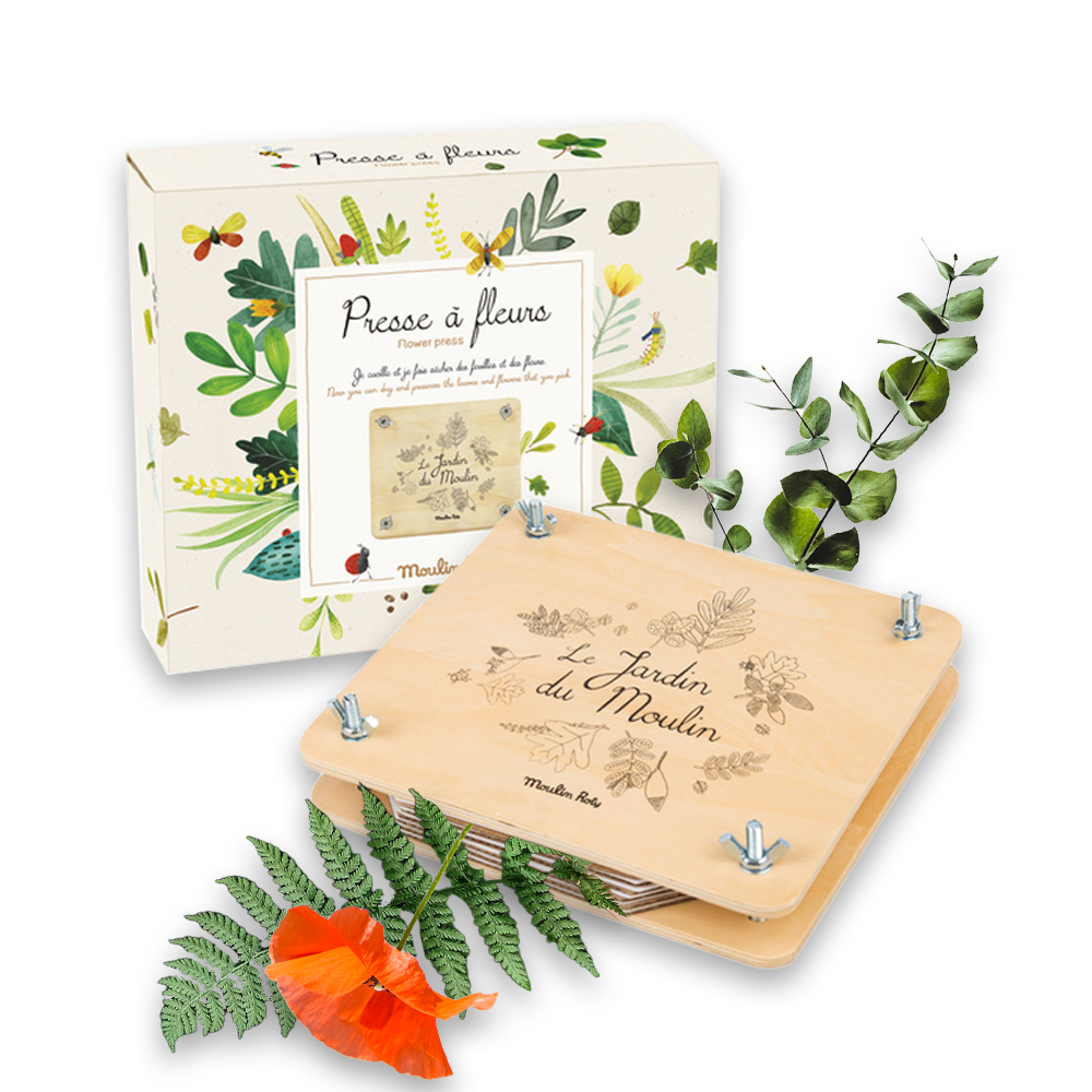 Presse à fleurs