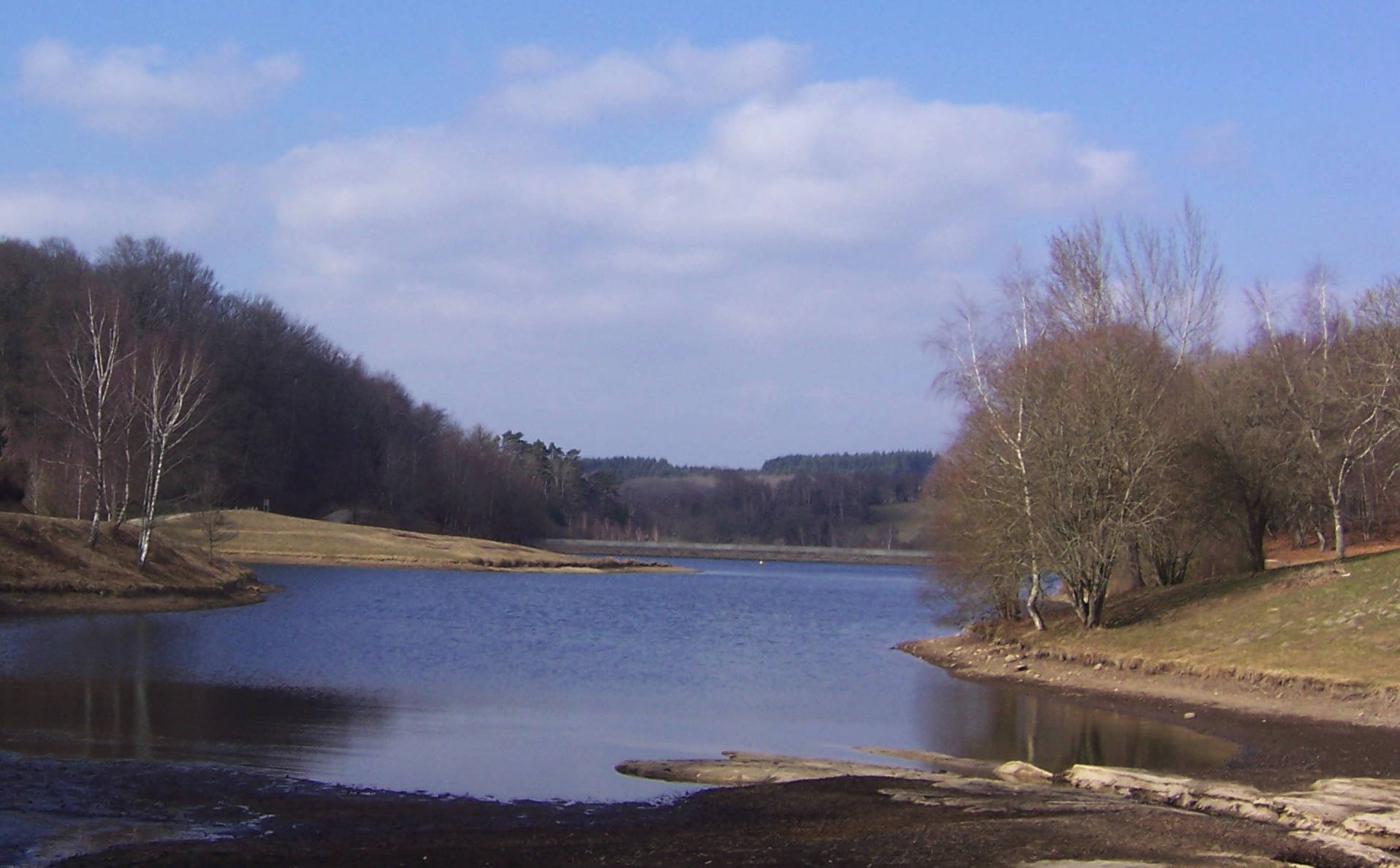 Vue sur la partie Sud du Lac du Tolerme