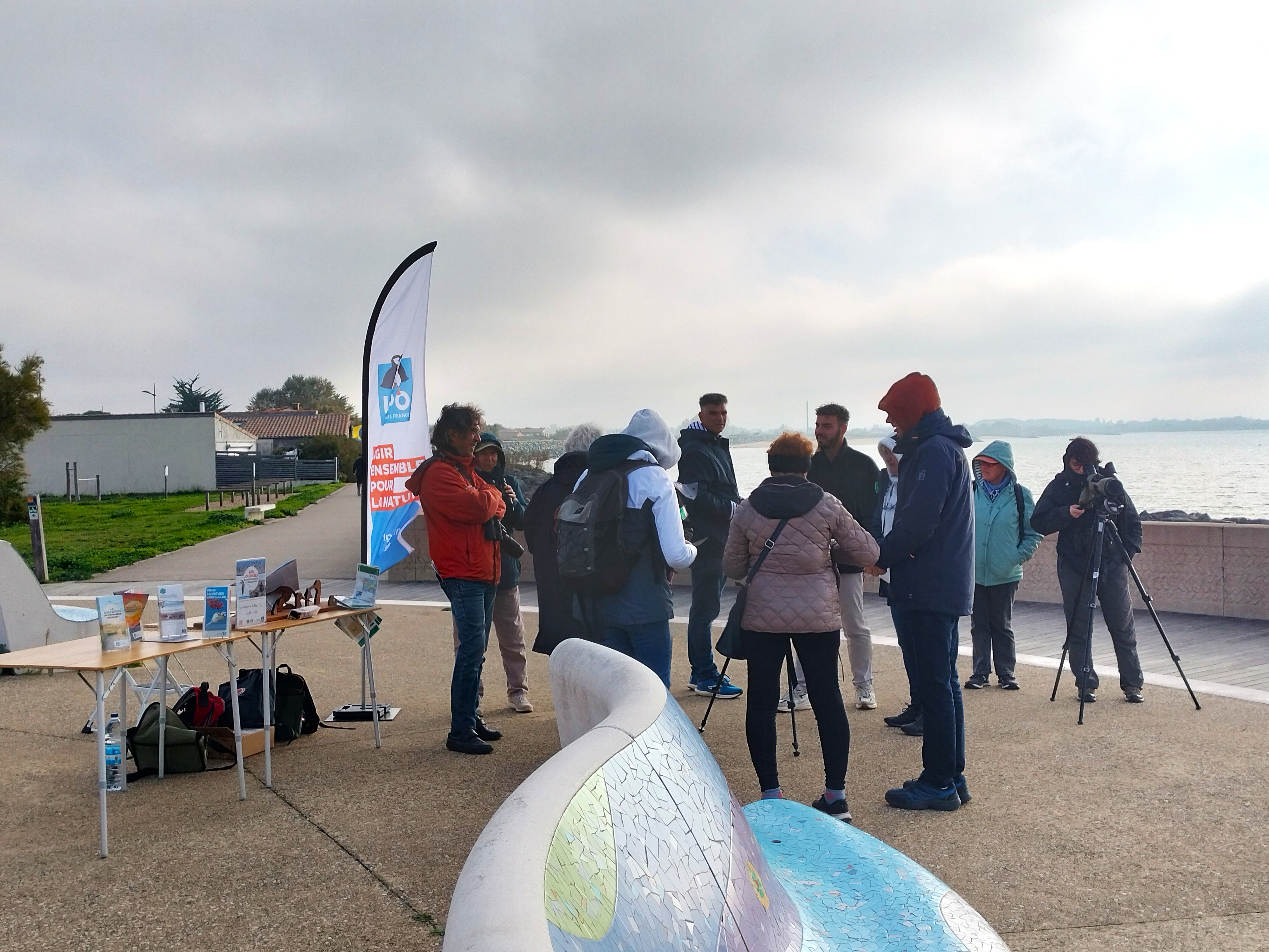 Point d'observation des oiseaux