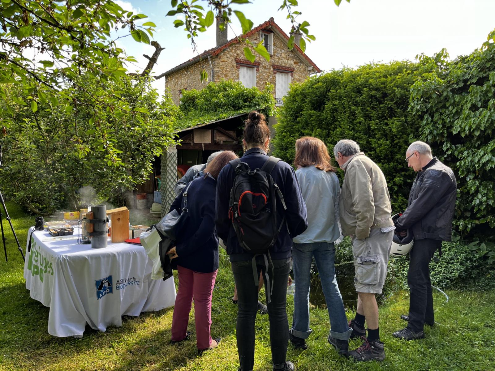 Visite d'un jardin Refuge LPO