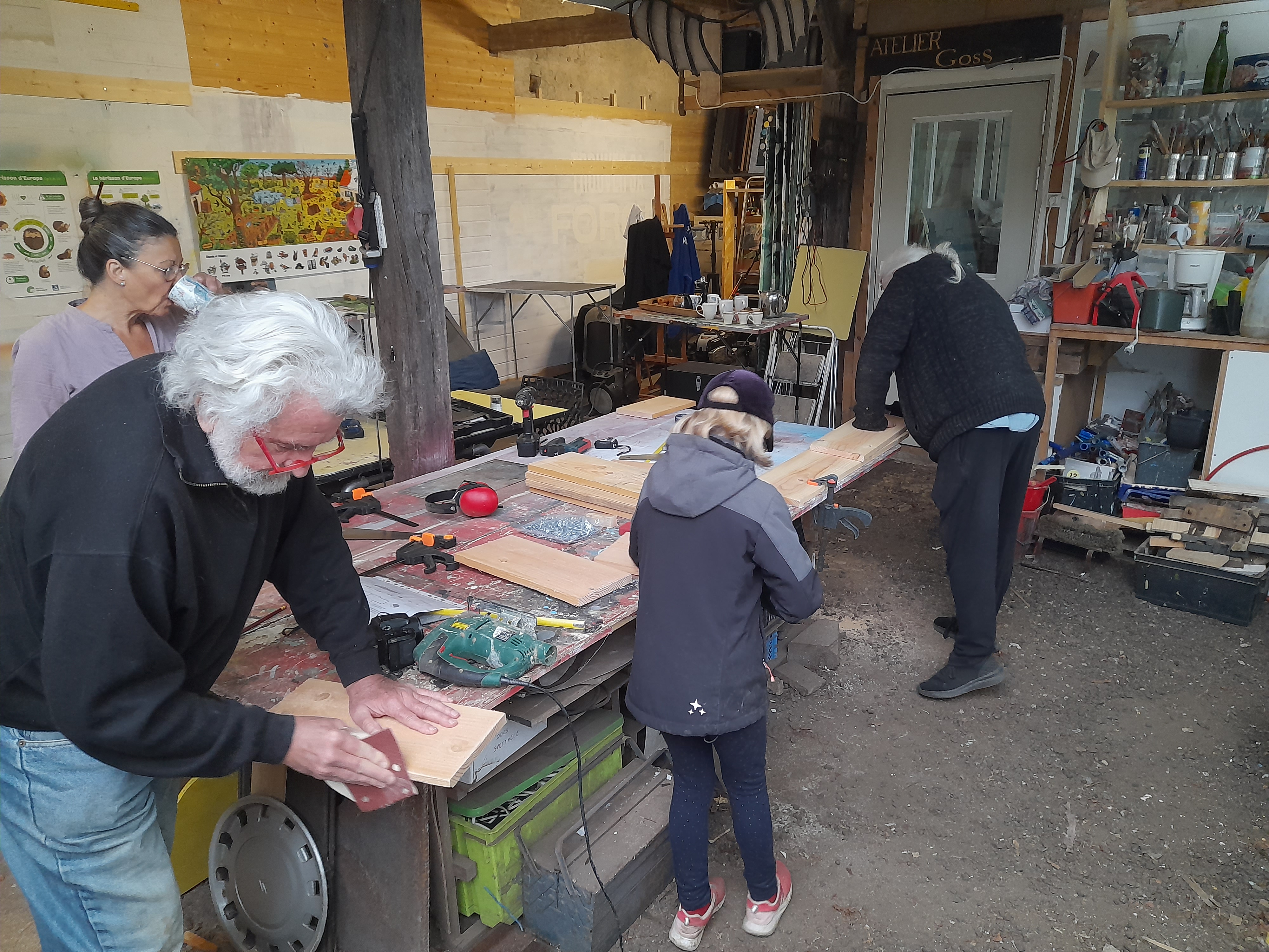 Fabrication de nichoirs