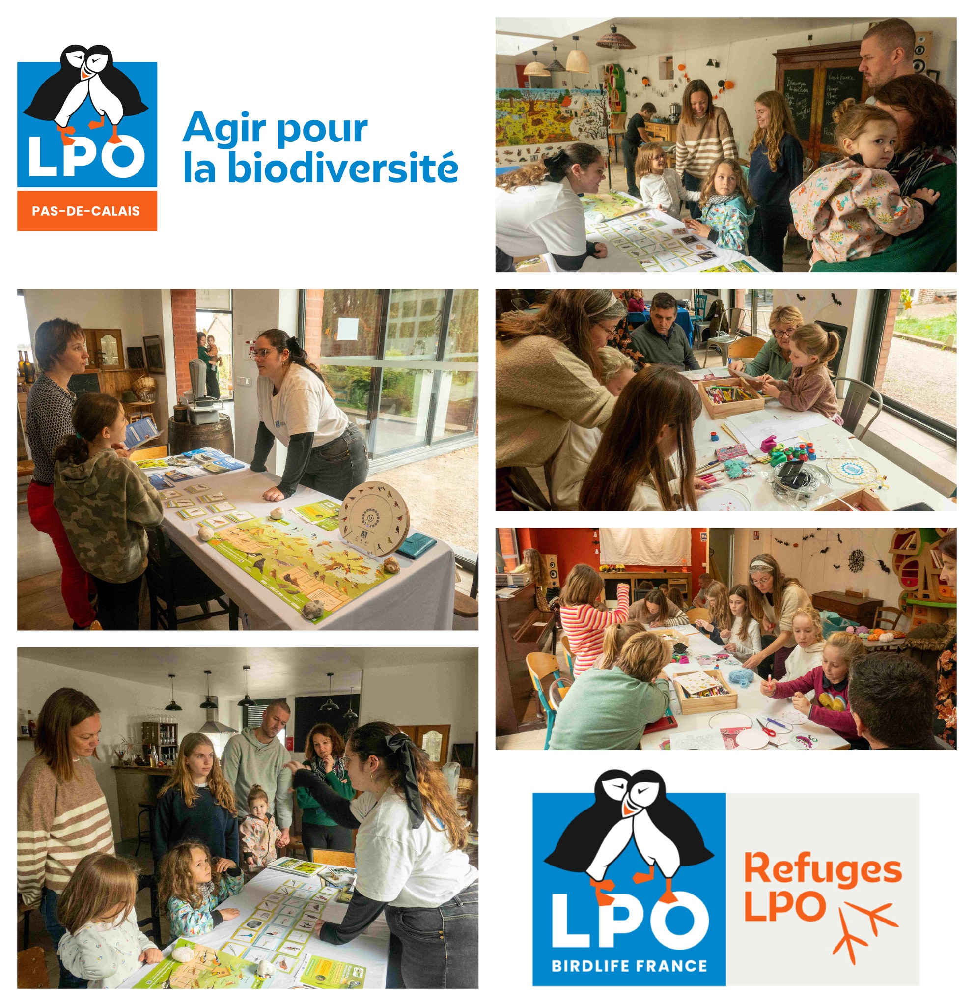 La Biodiversité s’invite dans vos Refuges LPO !