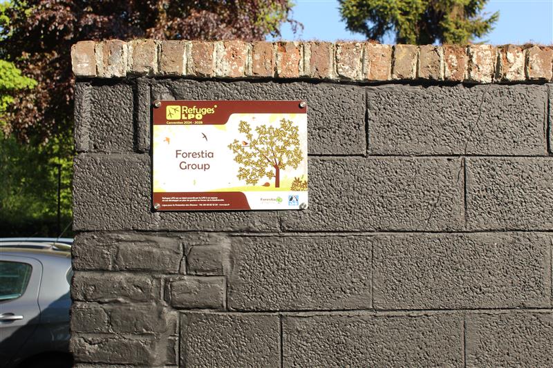 Des mangeoires sur le Refuge de Forestia !