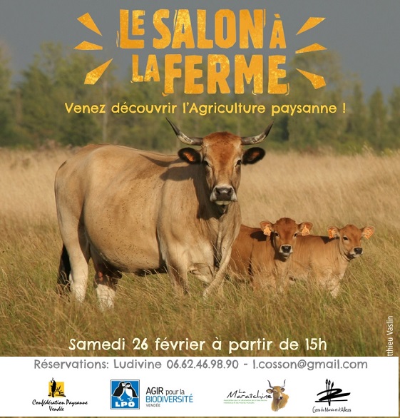 Salon à la ferme le samedi 26 février 2022 à Notre-Dame-de-Monts (Vendée)