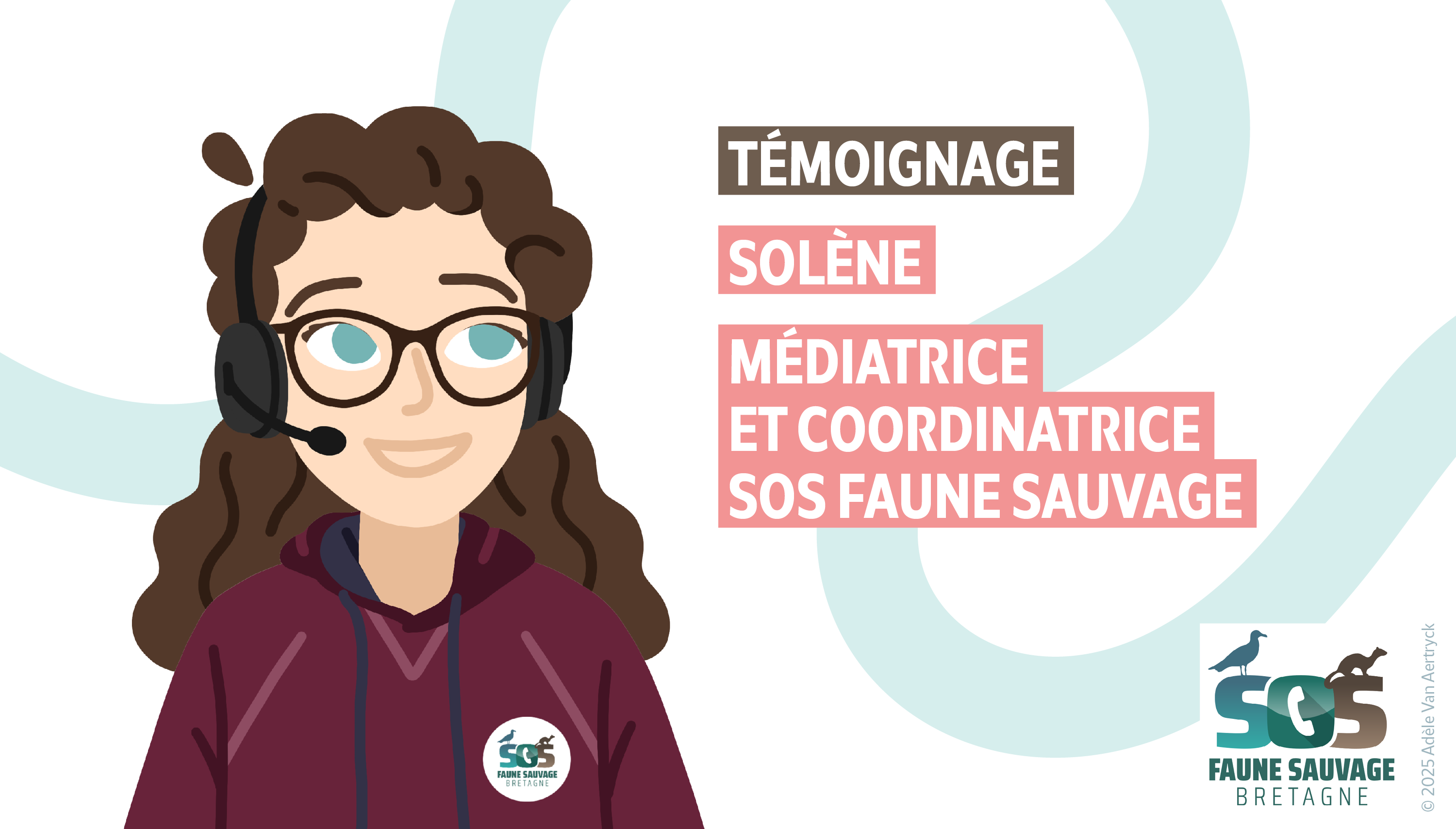Solène, au service de la faune en détresse