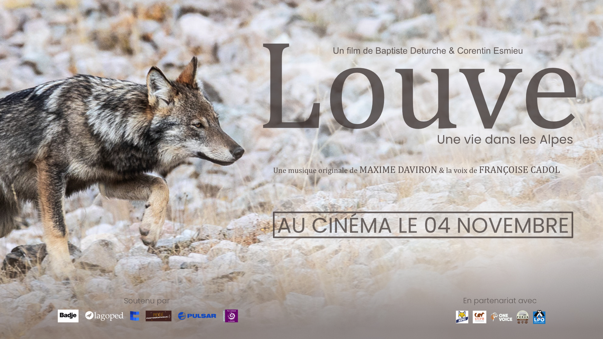 Louve, une vie dans les alpes : nouveau partenariat film pour la LPO