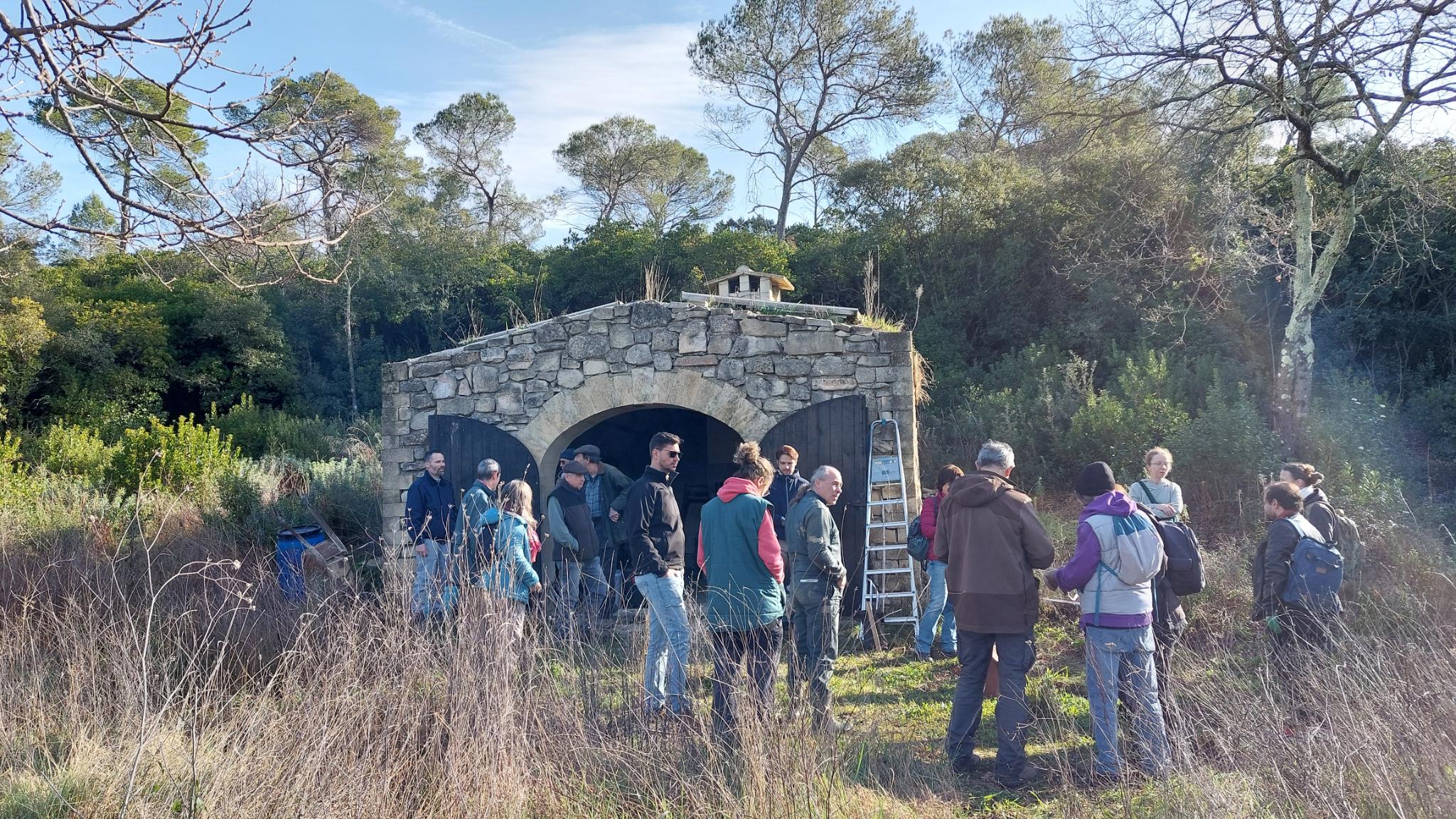 Journée de chantier à la Roque Bernard