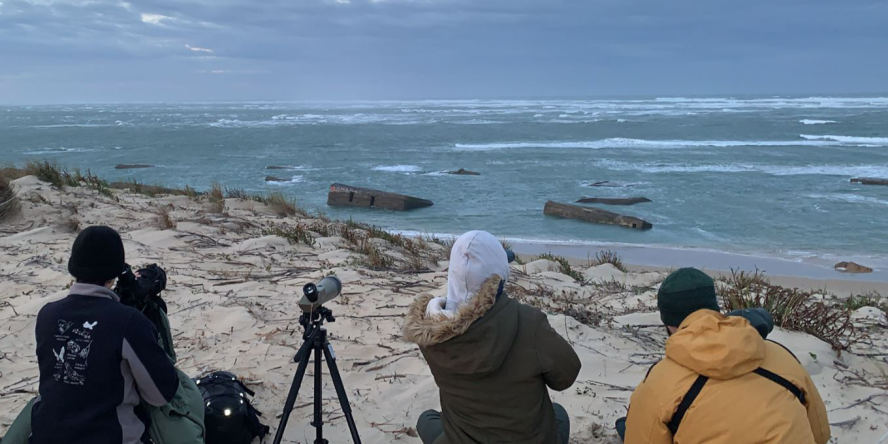 Groupe Jeunes en Gironde au Cap Ferret