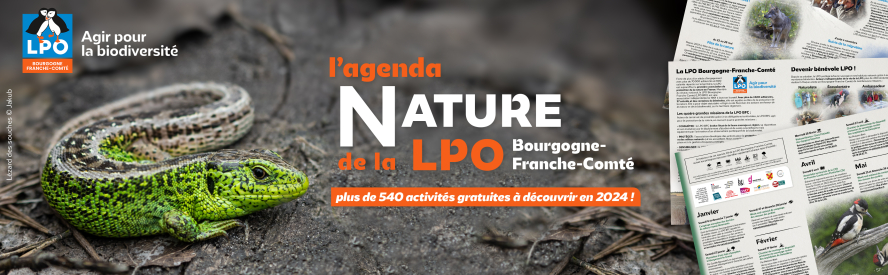 Nouvel agenda nature de la LPO BFC !