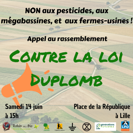 Mobilisation contre la loi Duplomb