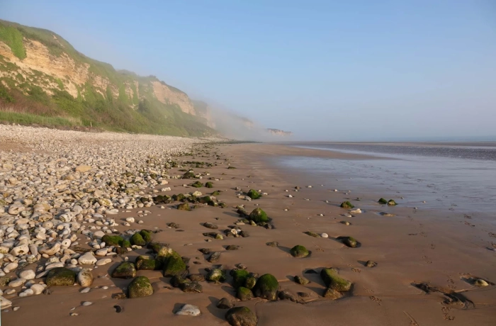 Plage et falaises du Calvados