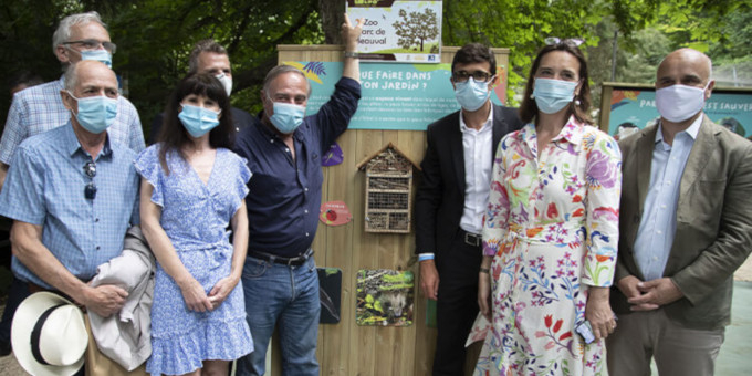 Inauguration du ZooParc de Beauval en tant que Refuge LPO