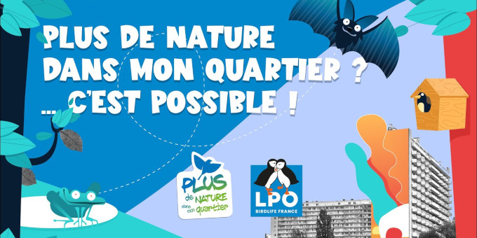 Illustration du programme « Plus de nature dans mon quartier ! »