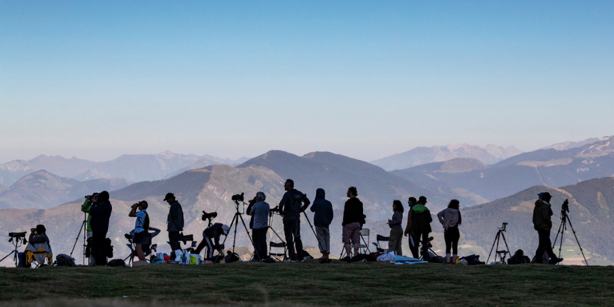 Observateurs sur le Col d'Organbidexka