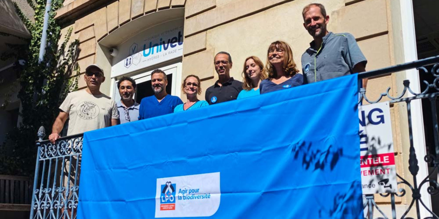 Signature de la convention de partenariat entre les membres d'Univet Nature et la LPO PACA - Sébastien Garcia