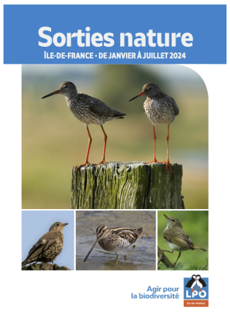 Couverture Programme des sorties nature en Île-de-France