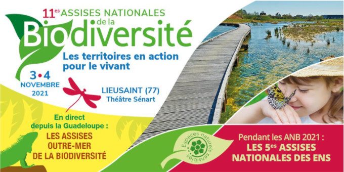 Affiche Assises nationales de la Biodiversité 2021