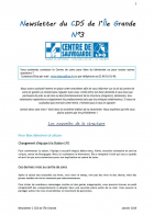 Couverture Newsletter n°3