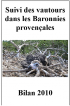 couverture bilan 2010 Suivi des vautours dans les Baronnies provençales