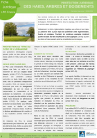 première page de la fiche juridique "protection des haies, arbres et boisements"