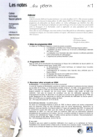 couverture Les Notes du pèlerin