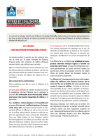 Fiche médiation : vitres et collisions, solutions pour les particuliers