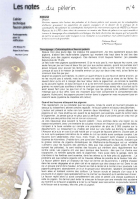 couverture Les Notes du pèlerin