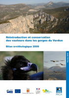 couverture du bilan 2009 sur les vautours
