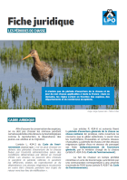 première page de la fiche juridique "périodes de chasse"
