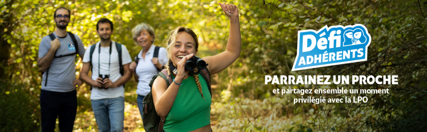 D&eacute;fi adh&eacute;rents : parrainez un proche et b&eacute;n&eacute;ficiez d'une sortie avec un guide LPO